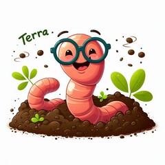 334 Terra the Earthworm Izobrajenie 3 iz 4
