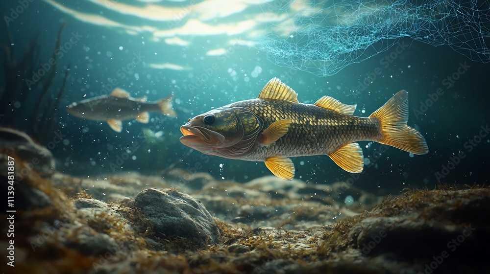 Poster detailed virtual model of a freshwater fish population s patterns integrated with a comprehensive ma