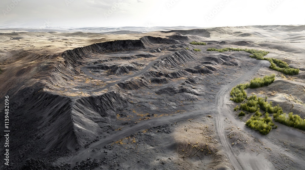 Aufkleber advanced coal reserve map combined with virtual twin technology to forecast and analyze the impacts 