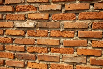 Obraz premium A wall made of bricks with a lot of them stacked on top of each other
