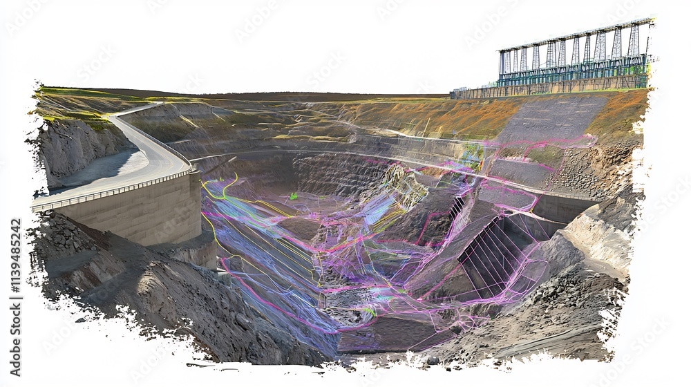 Poster hydropower potential map integrated with virtual twin for optimized dam placement a sustainable ener