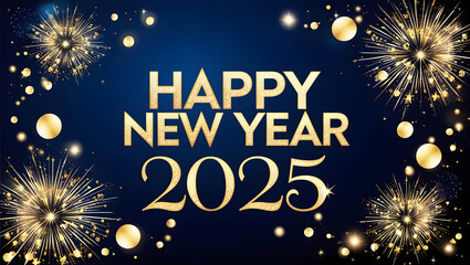 welcome 2025 year greeting, new year concept for post card, design, face book cover, Instagram, lettering.	