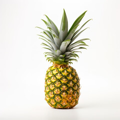 pineapple on white background