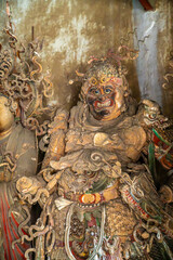 Buddha statues at Tiefo Temple in Mishan town, Jincheng, Shanxi Province, China