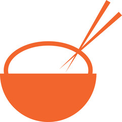 rice japanese food icon