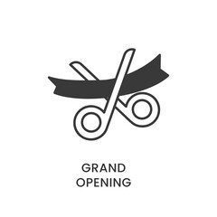 soft grand opening small business icon