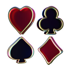 3D Casino Illustrations