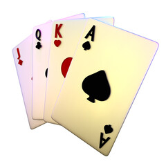 3D Casino Illustrations
