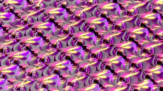 Abstract Moving Colorful Object In Spiral Shape 03. 4 K