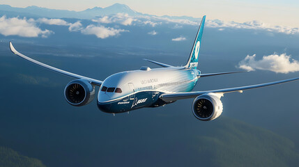 Boeing, wallpaper, the immense power of the aviation giant