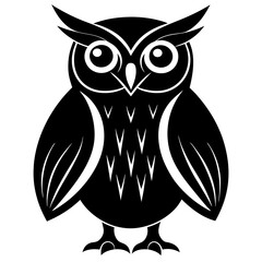 owl-silhouette-vector