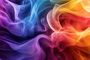 Obraz premium Abstract Flowing Colors Background Modern Design