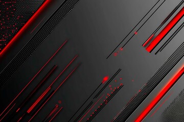 technology; abstract; futuristic; red; black; silver; digital; background; modern; lines; cyber; design; geometric; tech; sci-fi; dark; innovation; electronic; pattern; circuit; layout; motion; dynami