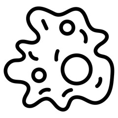 Amoeba Line Icon