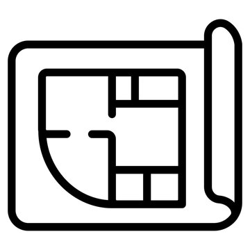 recommend clip art: Architecture Line Icon