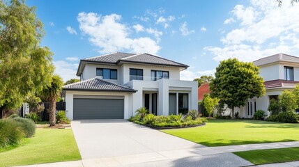 Spacious rental house available in Estes with modern design and great curb appeal