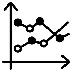 Competitive analysis Glyph Icon
