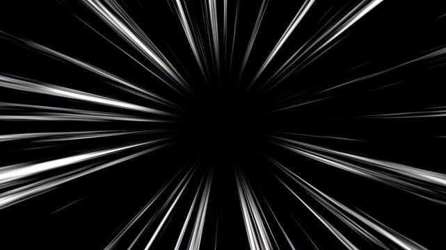Fast speed lines loop animation overlay