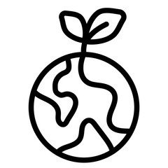 Eco friendly Line Icon