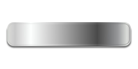 Label Silver Ribbon sign elements PNG - Elegant and Luxurious tag banner isolate transparent background