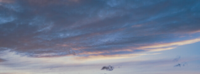 dramatic clouds sunset background  