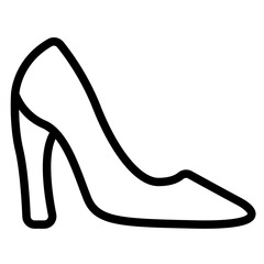 Heels Line Icon