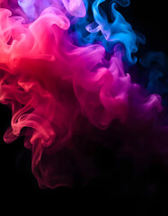 smooky colorful background 4k