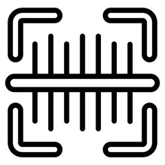 Scanner Line Icon
