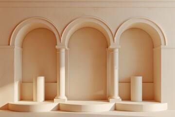 Elegant Architectural Archways with Minimalist Design