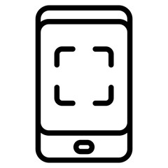 Smartphone Line Icon