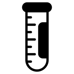 Test tube Glyph Icon