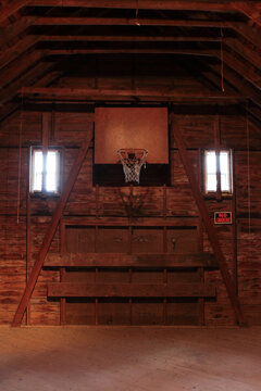 Indiana Barn Loft with Basketball hoop