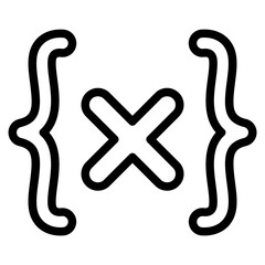 Fototapeta premium Variable Line Icon