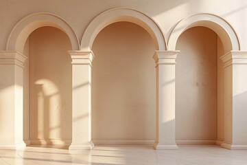 Elegant Interiors with Arches and Natural Light