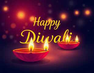 Happy Diwali illustration. Pattern for banners, covers, greeting cards, for printing on wall decorations.