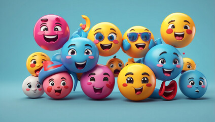 3D Emoji Icon Design