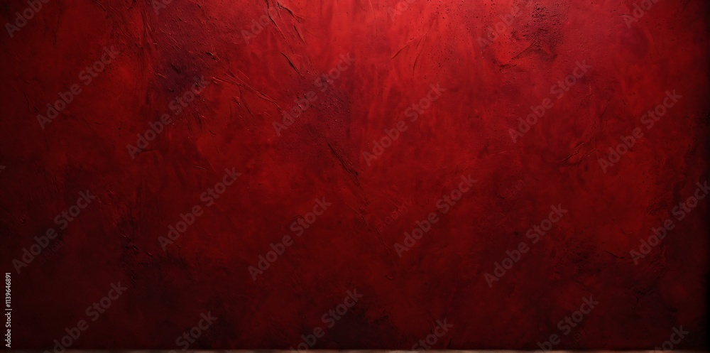 Poster rustic crimson texture background deep red wall abstract design element for dramatic elegant designs