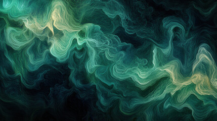 Abstract Swirling Nebula Deep Space Cosmic Cloudscape
