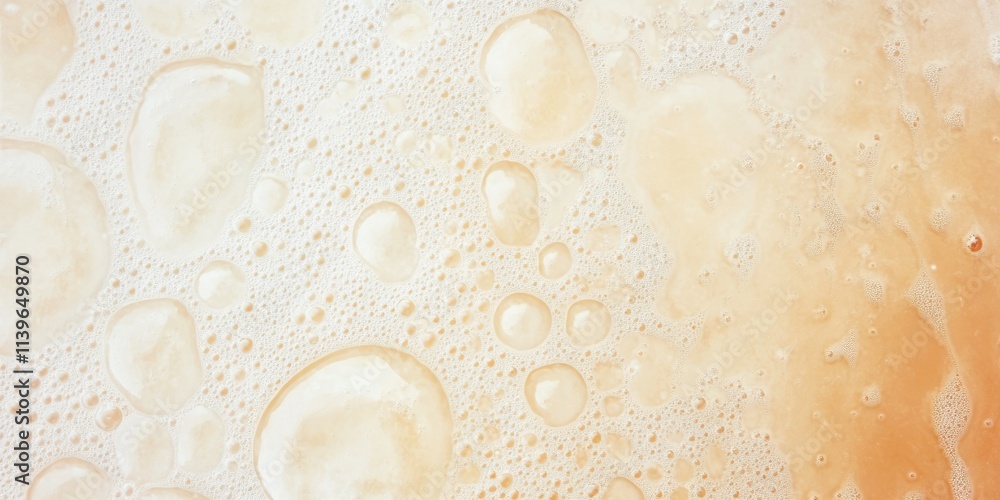 Poster Matte floor sealant texture showcasing a smooth and uniform surface with bubbles and a subtle sheen