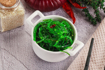 Asian vegan cuisine Chukka salad