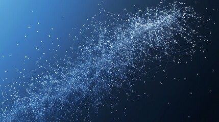 stars in blue background illustration