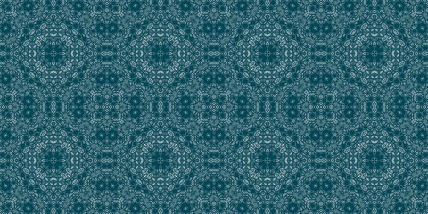 Christmas seamless pattern. Christmas background banner blue. Frost pattern. Happy New Year.