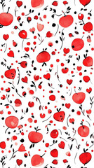 hearts background