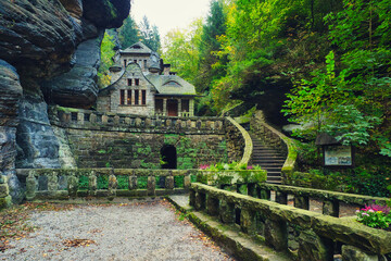 Altes Gaswerk - Böhmische Schweiz - Bohemian Switzerland - Czech Republic - National Park -...