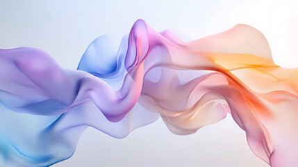 Simple abstract wave background