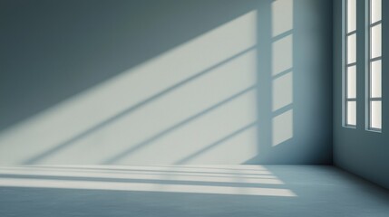 Fototapeta premium Mindfulness breathing practice in a sunlit room promoting peace and serenity through calmness and reflection