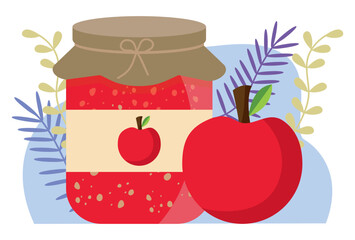 Jam Concept Illustration Stylish and Beautiful