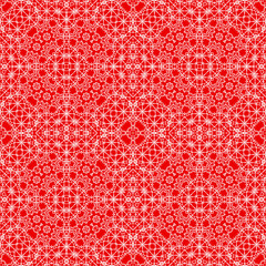 Christmas seamless pattern. Christmas background red. Merry Christmas. Happy New Year.