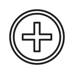 Medical icon vector image. Suitable for mobile apps, web apps and print media.