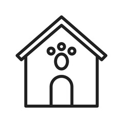 Shelter icon vector image. Suitable for mobile apps, web apps and print media.